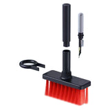 Maxbell Keyboard Dusting Brush Portable Washable Duster for Car Vent Kitchen Bedroom black