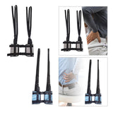 Maxbell Hanging Spinal Traction Harness Hanging Lumbar Traction Belt for Adults Gray