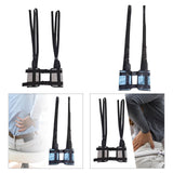 Maxbell Hanging Spinal Traction Harness Hanging Lumbar Traction Belt for Adults Gray