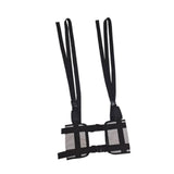 Maxbell Hanging Spinal Traction Harness Hanging Lumbar Traction Belt for Adults Gray