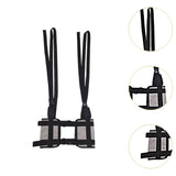 Maxbell Hanging Spinal Traction Harness Hanging Lumbar Traction Belt for Adults Gray