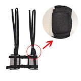 Maxbell Hanging Spinal Traction Harness Hanging Lumbar Traction Belt for Adults Gray