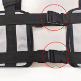 Maxbell Hanging Spinal Traction Harness Hanging Lumbar Traction Belt for Adults Gray