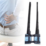 Maxbell Hanging Spinal Traction Harness Hanging Lumbar Traction Belt for Adults Black