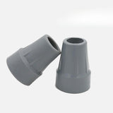 Maxbell Crutch Pads Kit Rubber Replacement Accessories for Patients Elderly Athletes Grey