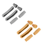 Maxbell Crutch Pads Kit Rubber Replacement Accessories for Patients Elderly Athletes Grey