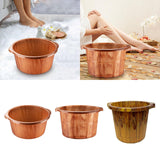 Maxbell Foot Bath Bucket Household Foot Soaking Basin for Home Soaking Feet Bathroom S