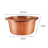 Maxbell Foot Bath Bucket Household Foot Soaking Basin for Home Soaking Feet Bathroom S