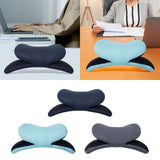 Maxbell Office Desk Napping Pillow Lumbar Pillow Support Pillow for Home Hiking Navy blue