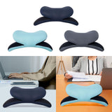 Maxbell Office Desk Napping Pillow Lumbar Pillow Support Pillow for Home Hiking Navy blue