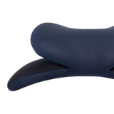 Maxbell Office Desk Napping Pillow Lumbar Pillow Support Pillow for Home Hiking Navy blue