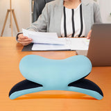 Maxbell Office Desk Napping Pillow Lumbar Pillow Support Pillow for Home Hiking Blue