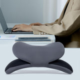 Maxbell Office Desk Napping Pillow Lumbar Pillow Support Pillow for Home Hiking Dark Gray