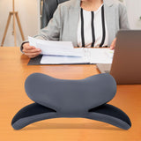 Maxbell Office Desk Napping Pillow Lumbar Pillow Support Pillow for Home Hiking Dark Gray