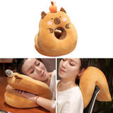 Maxbell Sleeping Pillow Neck Pillow Supple Desk Pillow for Ladies Girls Library Squint eyes