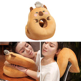 Maxbell Sleeping Pillow Neck Pillow Supple Desk Pillow for Ladies Girls Library Open  eyes