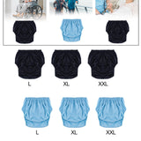 Maxbell Adult Leakproof Incontinence Underwear Reusable for Elderly Disabled Seniors L Black