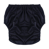 Maxbell Adult Leakproof Incontinence Underwear Reusable for Elderly Disabled Seniors L Black