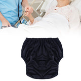 Maxbell Adult Leakproof Incontinence Underwear Reusable for Elderly Disabled Seniors L Black