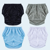 Maxbell Adult Leakproof Incontinence Underwear Reusable for Elderly Disabled Seniors XL Black