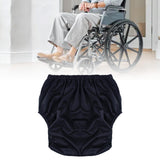 Maxbell Adult Leakproof Incontinence Underwear Reusable for Elderly Disabled Seniors XXL Black