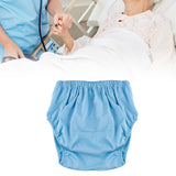 Maxbell Adult Leakproof Incontinence Underwear Reusable for Elderly Disabled Seniors Blue Xl