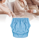 Maxbell Adult Leakproof Incontinence Underwear Reusable for Elderly Disabled Seniors XXL Blue