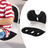 Maxbell Posture Correcting Chair Back Posture Corrector for Desk Chair Office Adults Black