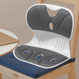 Maxbell Posture Correcting Chair Ergonomic Seat Cushion for Home Floor Seat Students Gray