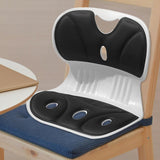 Maxbell Posture Correcting Chair Ergonomic Seat Cushion for Home Floor Seat Students Black