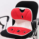 Maxbell Posture Correcting Chair Ergonomic Seat Cushion for Home Floor Seat Students Rose