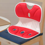 Maxbell Posture Correcting Chair Ergonomic Seat Cushion for Home Floor Seat Students Rose