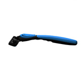 Maxbell 7 Layer Blade Razor Comfort Portable Men Shaver for Father Boys Gift for Men Blue