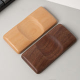 Maxbell Wrist Rest for Mouse Wooden Wrist Support for Home Office Comfortable Typing dark brown