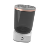 Maxbell Electric Makeup Brush Cleaner Machine Cosmetic Brushes Cleaning for Male Salon grey