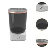 Maxbell Electric Makeup Brush Cleaner Machine Cosmetic Brushes Cleaning for Male Salon grey
