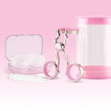 Maxbell Eyelid Opener Portable Outdoor Activity Contact Lens Insertion and Remover Tool Rose pink