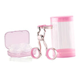 Maxbell Eyelid Opener Portable Outdoor Activity Contact Lens Insertion and Remover Tool Rose pink