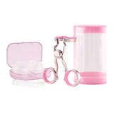 Maxbell Eyelid Opener Portable Outdoor Activity Contact Lens Insertion and Remover Tool Rose pink