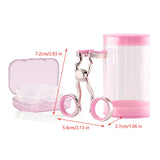 Maxbell Eyelid Opener Portable Outdoor Activity Contact Lens Insertion and Remover Tool Rose pink