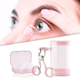 Maxbell Eyelid Opener Portable Outdoor Activity Contact Lens Insertion and Remover Tool light pink