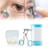 Maxbell Eyelid Opener Portable Outdoor Activity Contact Lens Insertion and Remover Tool blue