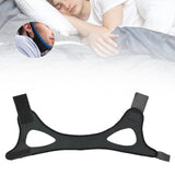 Maxbell Anti Snoring Chin Strap Breathable Chin Strap for Users to Keep Mouth Closed Black