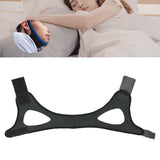 Maxbell Anti Snoring Chin Strap Breathable Chin Strap for Users to Keep Mouth Closed Black