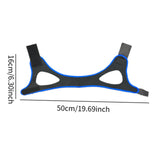 Maxbell Anti Snoring Chin Strap Breathable Chin Strap for Users to Keep Mouth Closed Black