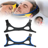 Maxbell Anti Snoring Chin Strap Breathable Chin Strap for Users to Keep Mouth Closed Black