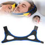 Maxbell Anti Snoring Chin Strap Breathable Chin Strap for Users to Keep Mouth Closed Blue