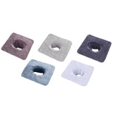 Maxbell SPA Towel with Face Hole Washable for Skin Soft Steam Massage Towel gray