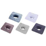 Maxbell SPA Towel with Face Hole Washable for Skin Soft Steam Massage Towel gray