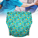 Maxbell Adults Cloth Diaper for Elderly Reusable Comfortable to Wear Soft Breathable Green